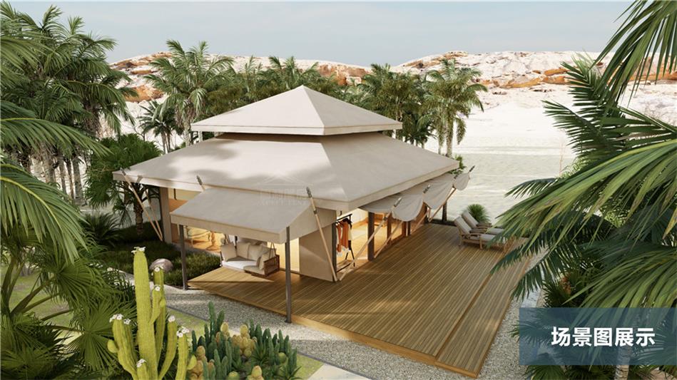 色达县野奢帐篷露营